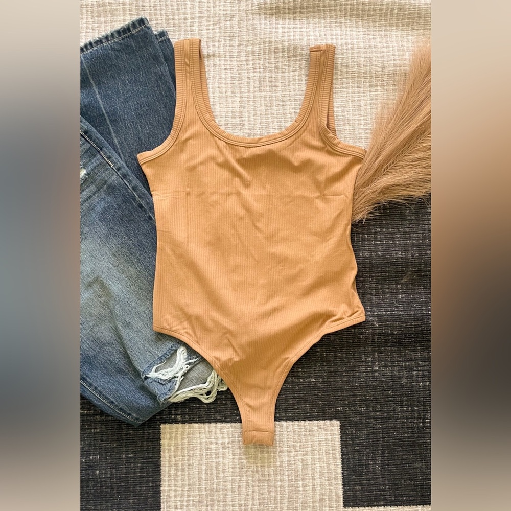 Tan bodysuit